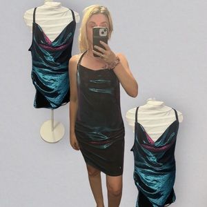 Sexy fluorescent style dress